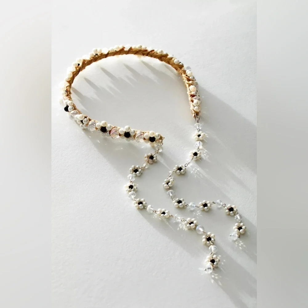 NWT Magritte Pearl Maisie Dangle Headband